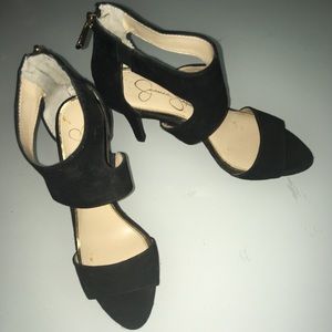 Jessica Simpson Black 3.5 inch Heels Size 7